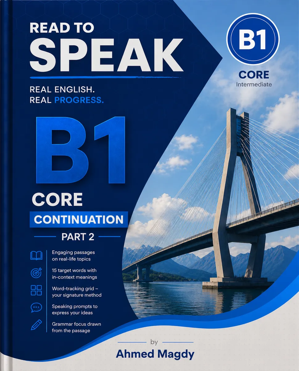 Read to Speak — B1 — Continuation book cover