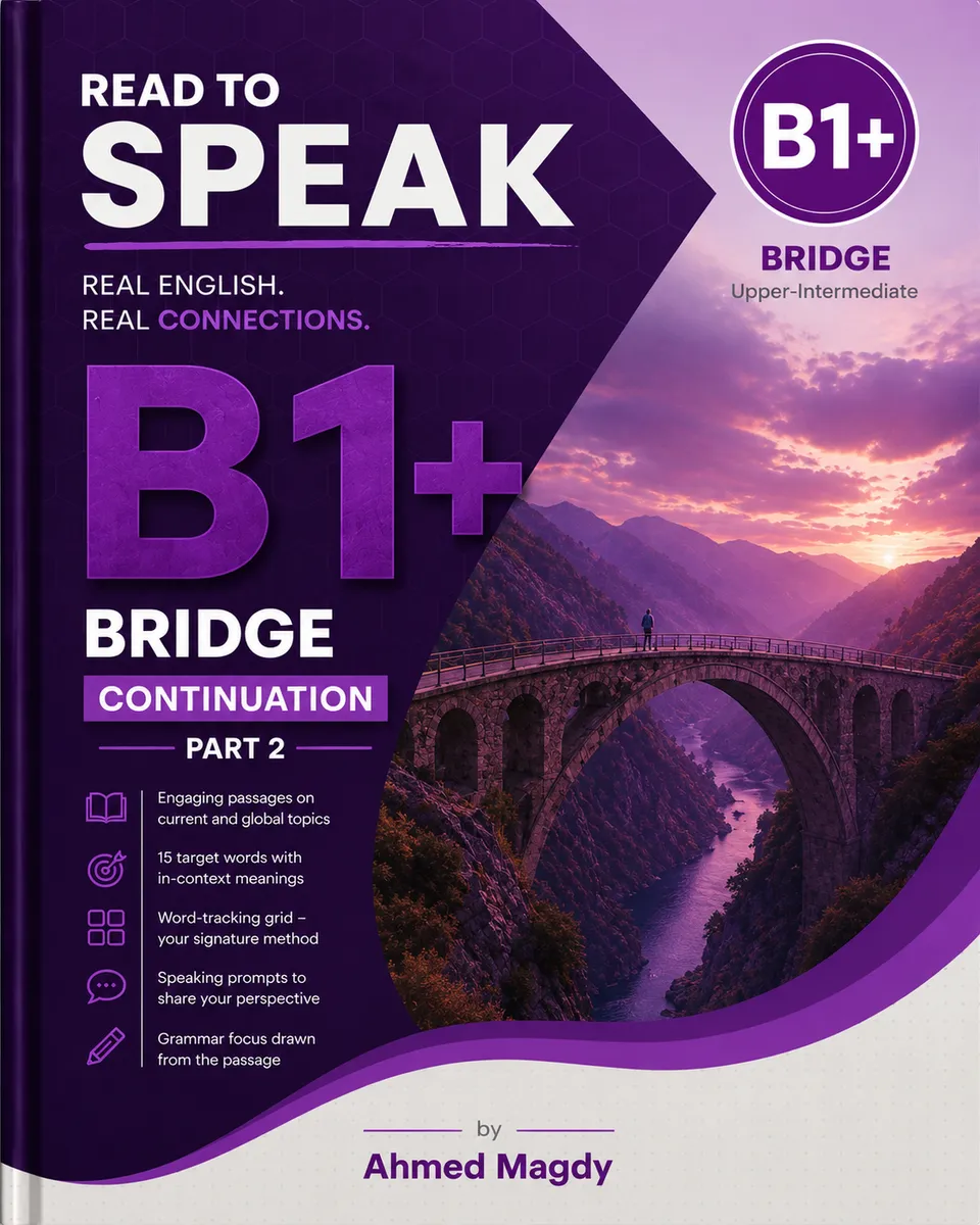 Read to Speak — B1+ — Continuation book cover