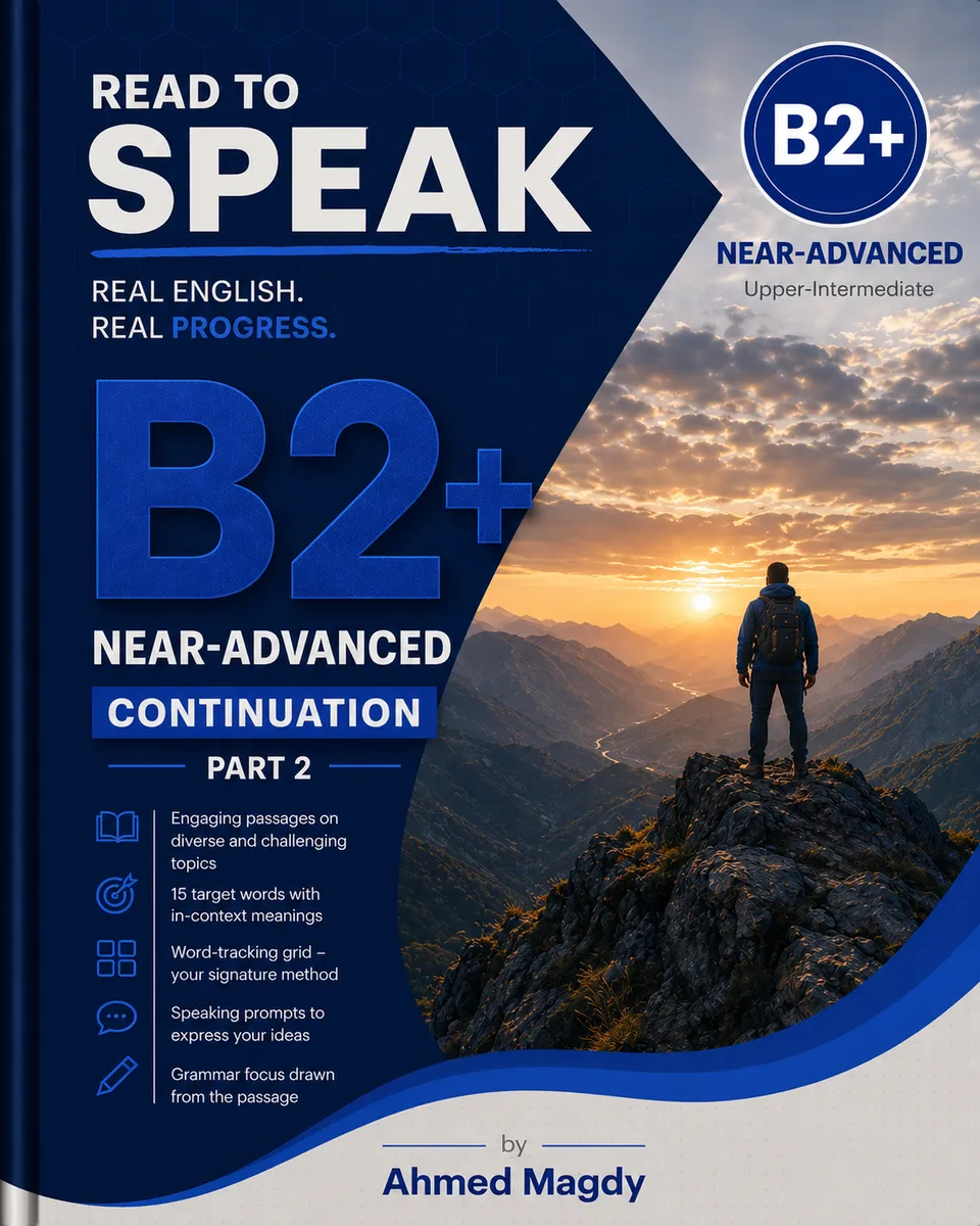 Read to Speak — B2+ — Continuation book cover