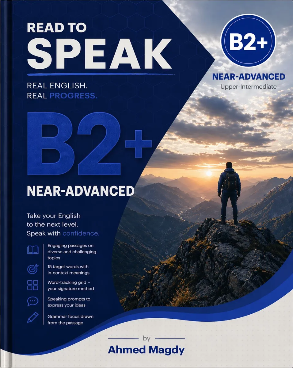 Read to Speak — B2+ book cover