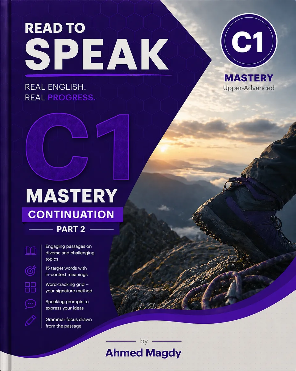 Read to Speak — C1 — Continuation book cover